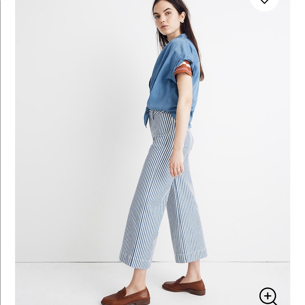 Madewell Emmett Herringbone Pants 00